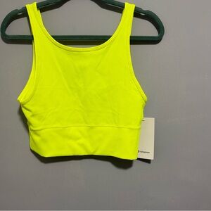 NWT- Lululemon Ribbed Power Pivet Tank- size 10